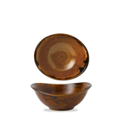 DUDSON HARVEST BROWN DEEP BOWL 16.5OZ