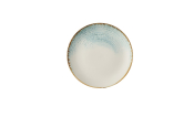 CHURCHILL HOMESPUN ACCENTS COUPE PLATE AQUAMARINE