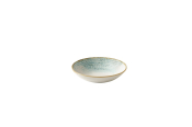 CHURCHILL HOMESPUN ACCENTS COUEP BOWL AQUAMARINE