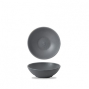 CHURCHILL SUPER VITRIFIED NOURISH SEATTLE GREY SHALLOW BOWL 7OZ