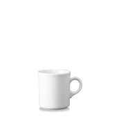 CHURCHILL SUPER VITRIFIED WHITE HOLLOWARE NOVA MUG 9.9OZ