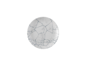 CHURCHILL SUPER VITRIFIED STUDIO PRINTS KINTSUGI PEARL GREY COUPE PLATE 10.2inch