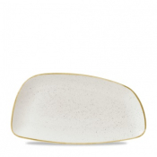 CHURCH.STCAST BARLEYWHITE CHEF GEO PLATE 13X7inch SWHSGE351 X12