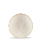 CHURCHILL SUPER VITRIFIED STONECAST NUTMEG CREAM COUPE BOWL 15OZ