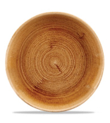 CHURCHILL SUPER VITRIFIED STONECAST PATINA VINTAGE COPPER COUPE PLATE 6.5inch