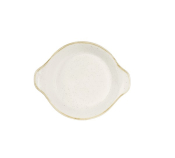 CHURCHILL SUPER VITRIFIED STONECAST BARLEY WHITE ROUND DISH 20.8OZ