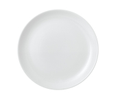 CHURCHILL SUPER VITRIFIED WHITE VELLUM COUPE PLATE 8.5inch