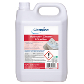 CLEANLINE WASHROOM CLEANER & SANITISER 5L