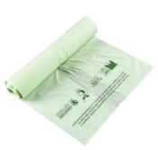 140l GREEN COMPOSTABLE WASTE LINER 200PCS 508X864X1067MM