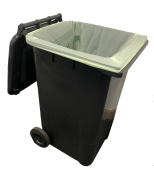 240L GREEN COMPOSTABLE WASTE LINER 10 ROLLS OF 10