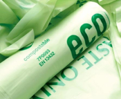 COMPOSTABLE BIN LINER 585 OPEN (W)X660(L) 35LITRE