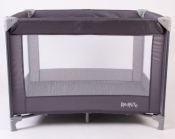 TRAVEL COT EASY ASSEMBLY BLACK