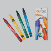 100 PACKS OF 4 CRAYONS