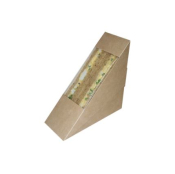 BROWN KRAFT CARD SANDWICH BOX