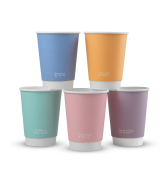 12oz VEGWARE FEEL GOOD DOUBLE WALL CUP (89 SERIES)