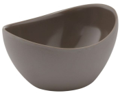 DALEBROOK STONE MATT MELAMINE SMALL OVAL BOWL 60ML