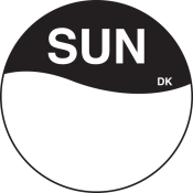 DURAMARK DAY OF THE WEEK SUNDAY - PERMANENT