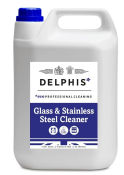 DELPHIS GLASS AND STAINLESS STEEL CLEANER 2X5L