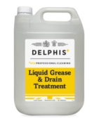 DELPHIS LIQUID DRAIN GREASE AND DRAIN CLEANER 2X5LTR