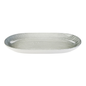 ACADEMY FUSION LINEAR OVAL PLATTER 33 X 21CM