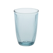 WATER CARAFE & TUMBLERS BLUE LONG DRUNK 395ML