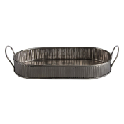 ANTIQUE SILVER RANGE COMBO/ SERVING PLATTER ANTIQUE SILVER