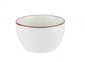 MODEST MAROON SUGAR BOWL 9.7CM  / 3.75inch 230ML / 8OZ