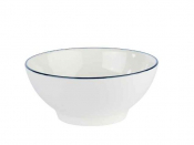 MODEST NAVY FOOTED BOWL 14CM /  5.5inch 450ML / 15.75OZ