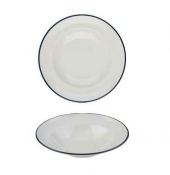 MODEST NAVY PASTA PLATE 25CM /  9.75inch 420ML / 17.75OZ