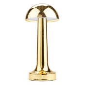 DOME BRASSY TABLE LAMP 22CM 8.5inch