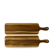 DUDSON ACACIA WOOD RECTANGULAR BOARD 21.5X5.5inch