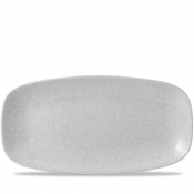 DUDSON EVO ORIGINS FAWN WHITE OBLONG PLATE 14X7.4inch