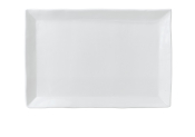 DUDSON WHITE RECTANGULAR TRAY 13.6X9.2inch