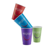 ENJOY COLD CUP SINGLE WALL 22OZ