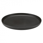 ARTIS ELEMENTS BLACK FLAT PLATE 28CM / 11inch