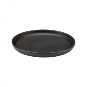 ARTIS ELEMENTS BLACK FLAT PLATE 22CM / 8.6inch