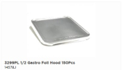 12X10 FOIL LID HALF GASTRONORM 316X256MM