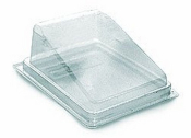WIDE SINGLE SLICE GATEAUX PACK NO SPORK  119 X 93 X 50MM