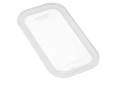FLEXSIL-LID ONE-THIRD STEAM PAN CLEAR SILICON LID 1/3 GN