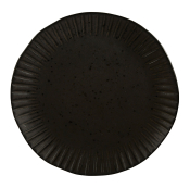 RUSTICO IMPRESSIONS FLINT CHARGER PLATE 31CM X4  C10336