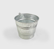 GALVANISED BUCKET 12LTR 260MM