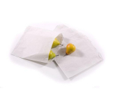 WHITE GREASEPROOF BAG 7X7 UNSTRUNG