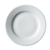 GENWARE WHITE PORCELAIN CLASSIC WINGED PLATE 6.7inch