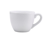 GENWARE PORCELAIN WHITE BOWL SHAPED ESPRESSO CUP 3OZ