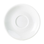 GENWARE PORCELAIN WHITE SAUCER 5.8inch