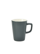 GENWARE PORCELAIN GREY LATTE MUG 12OZ