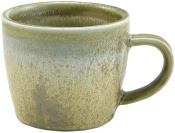 GENWARE TERRA PORCELAIN MATT GREY ESPRESSO CUP 3OZ