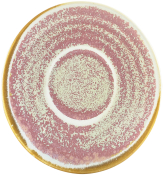 GENWARE TERRA PORCELAIN ROSE SAUCER 4.5inch