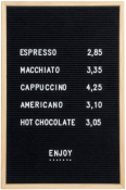 LETTER BOARD 60X40CM
