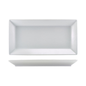 GENWARE WHITE PORCELAIN RECT DISH 35X18CM/13.75X7inch
